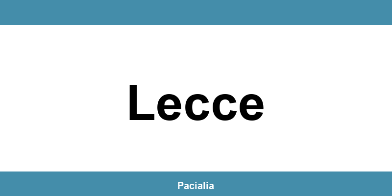 Contatti e telefono dell’ufficio del Giudice di Pace a Lecce