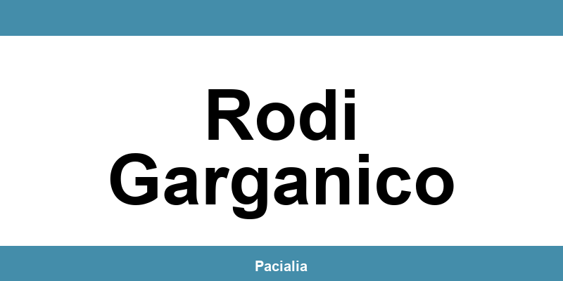 Contatti e telefono dell’ufficio del Giudice di Pace a Rodi Garganico